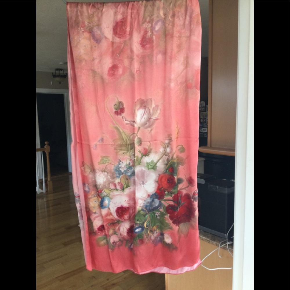 China Silk Scarf NWOT